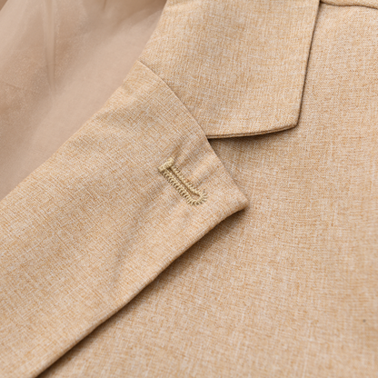 Herenmode Notch Lapel Twee Knopen Casual Blazer