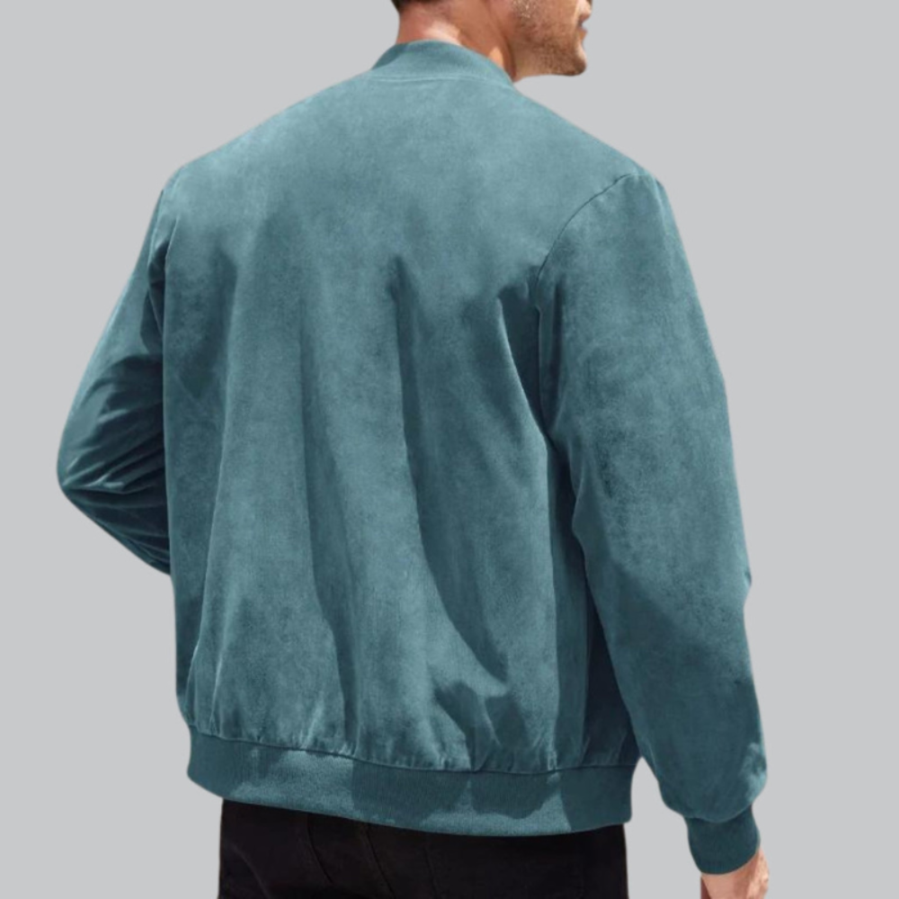 Men's Zip-up Bomber Jacket | Lightweight