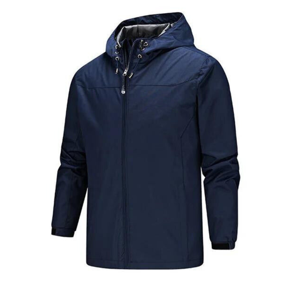 Men's Waterproof Hooded Jacket | Warm