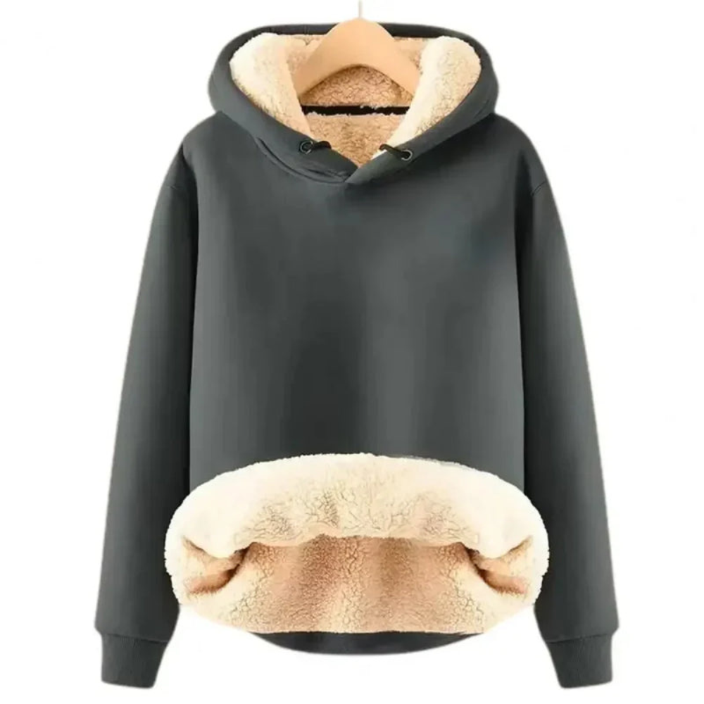 Men’s Oversized Casual Hoodie | Snug Lining for Winter
