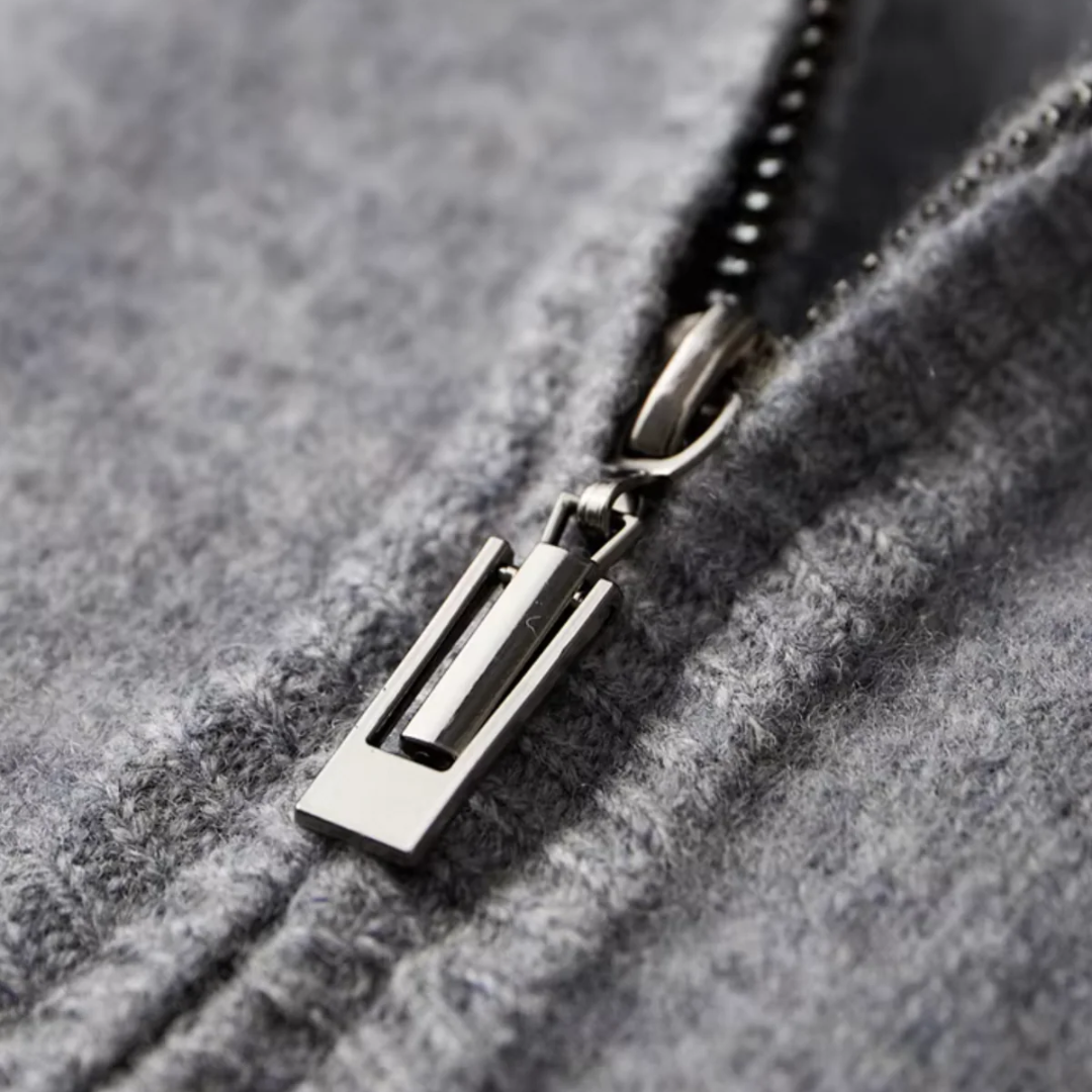 Nurozis | Men’s Merino Zip Cardigan