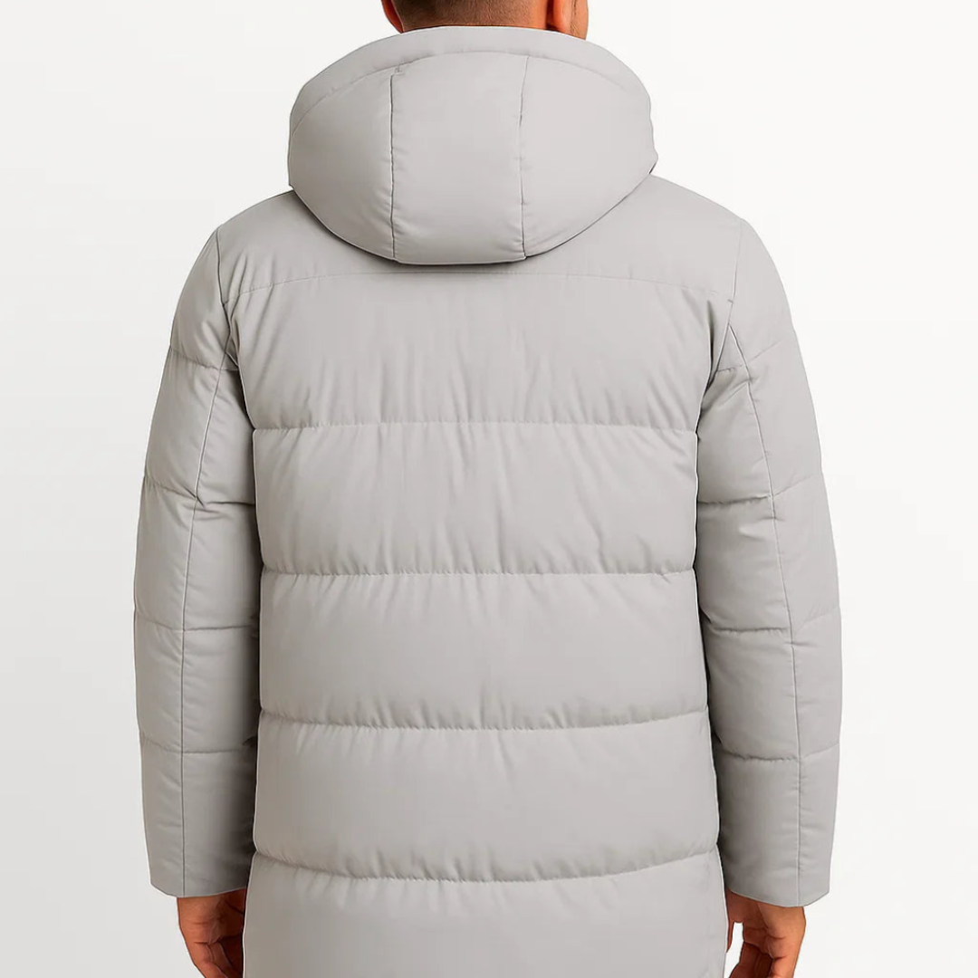 Men’s Hooded Insulated Coat | Modern