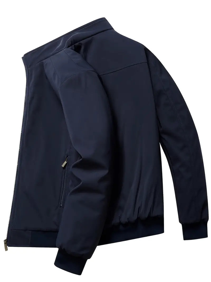 Heren - Softshell Jas - Stijlvol met Moderne Details - Comfortabele Buitenkleding