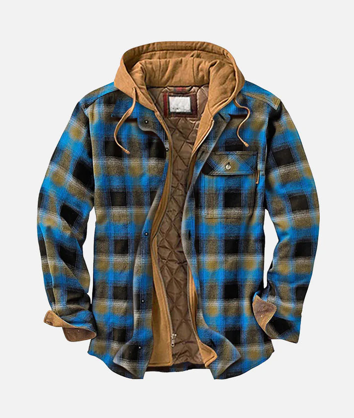 Men’s Plaid Shirt Jacket | Casual