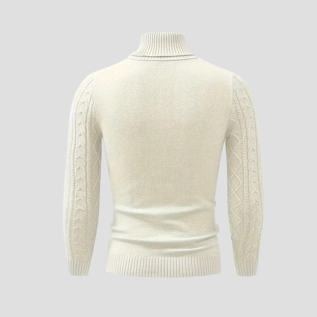 Nurozis | Knitted Turtleneck Sweater