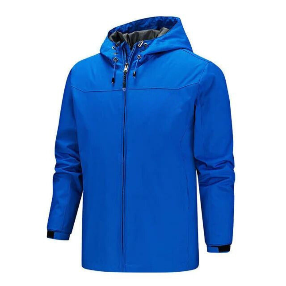 Men's Waterproof Hooded Jacket | Warm