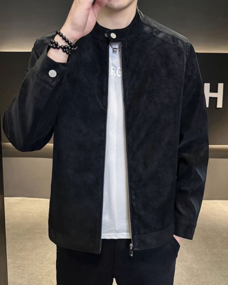 Nurozis | Suede-Look Jacket