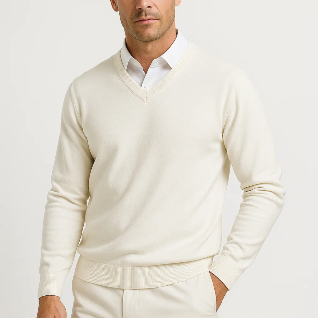 Men’s V-Neck Sweater | Classic