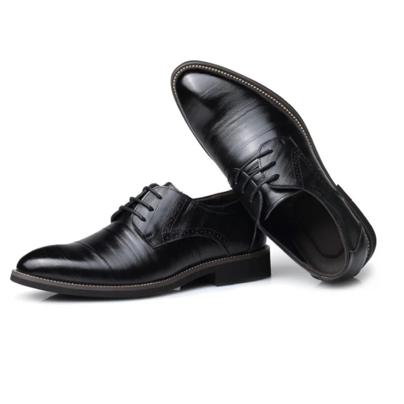 Smart Vegan Leather Oxford Shoes