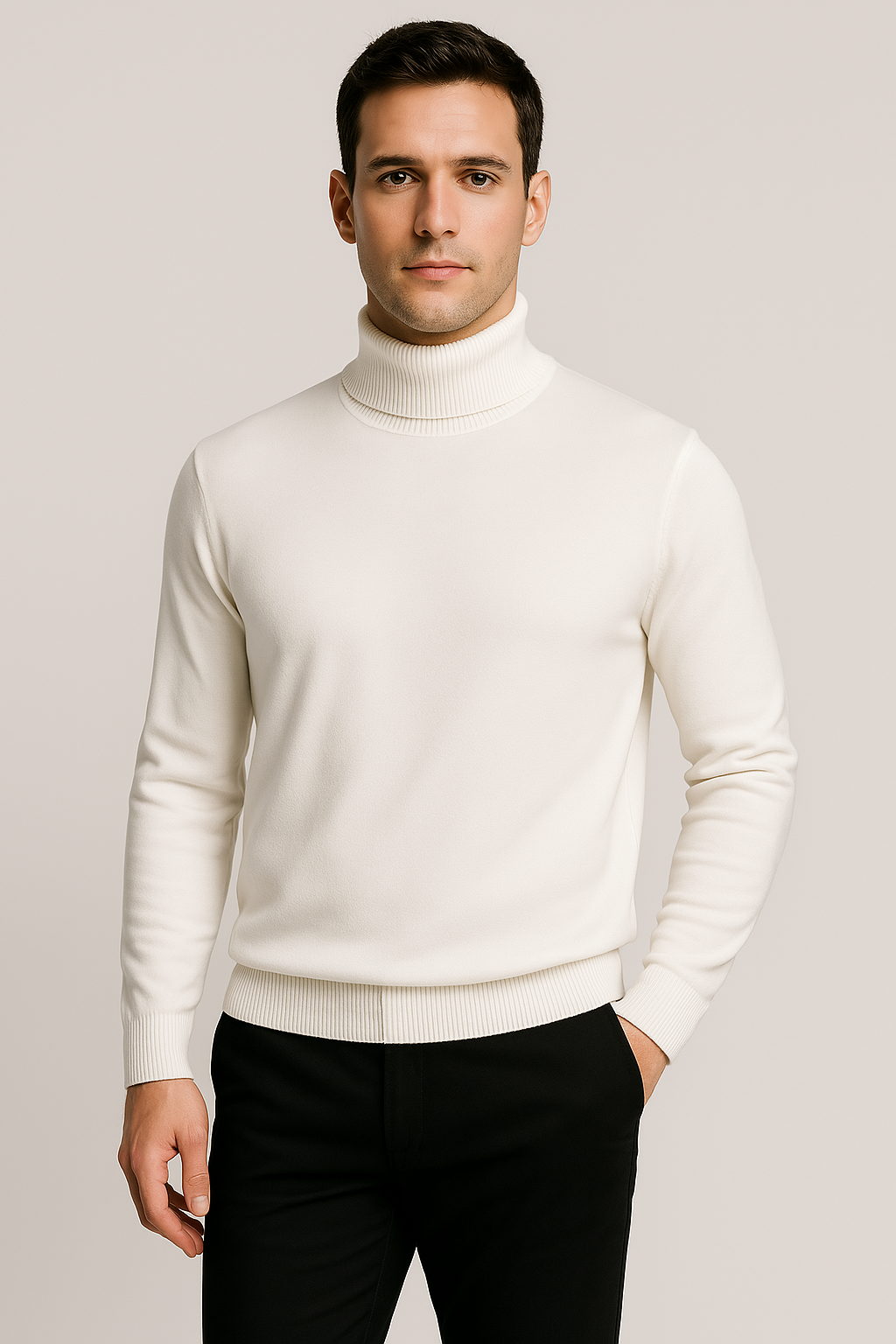 Nurozis | Refined Turtleneck Jumper