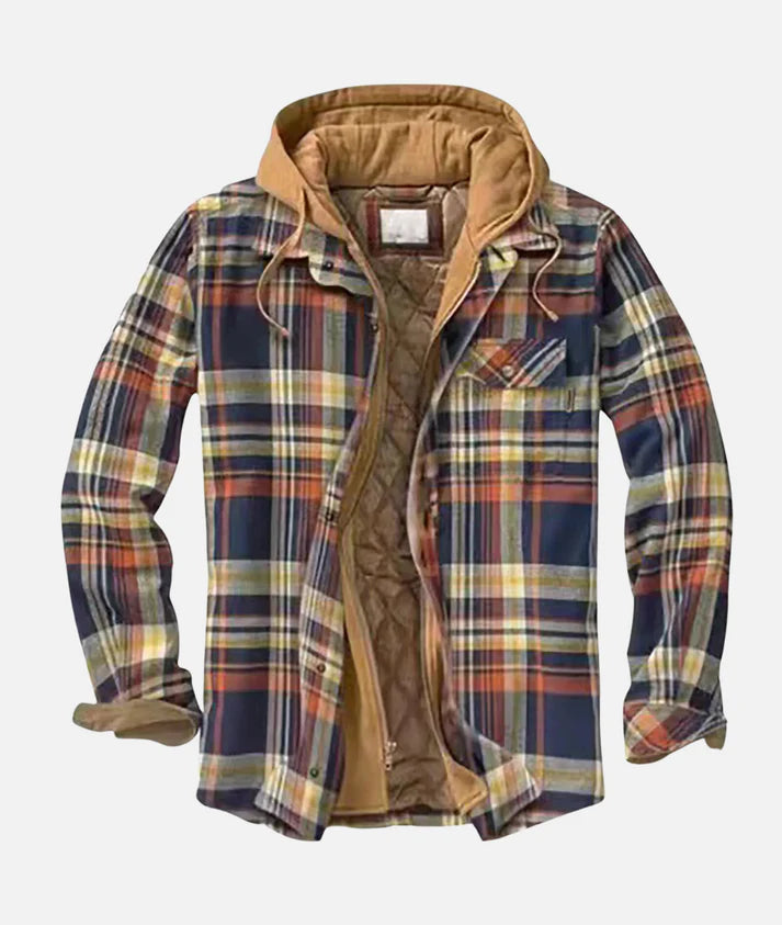 Men’s Plaid Shirt Jacket | Casual