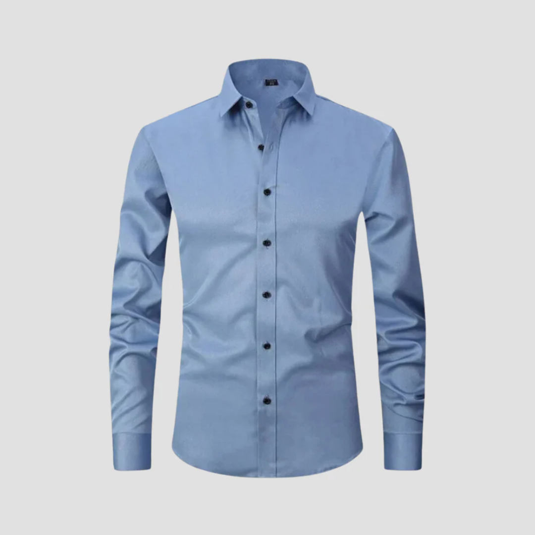 Nurozis | Fitted Contrast Shirt