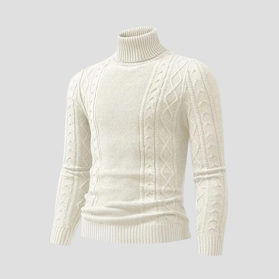 Nurozis | Knitted Turtleneck Sweater