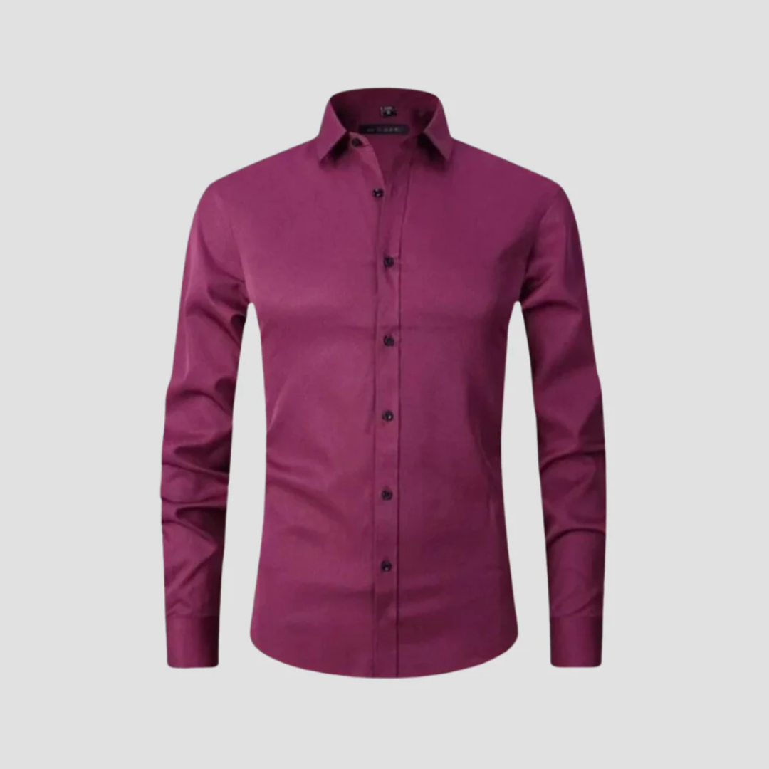 Nurozis | Fitted Contrast Shirt