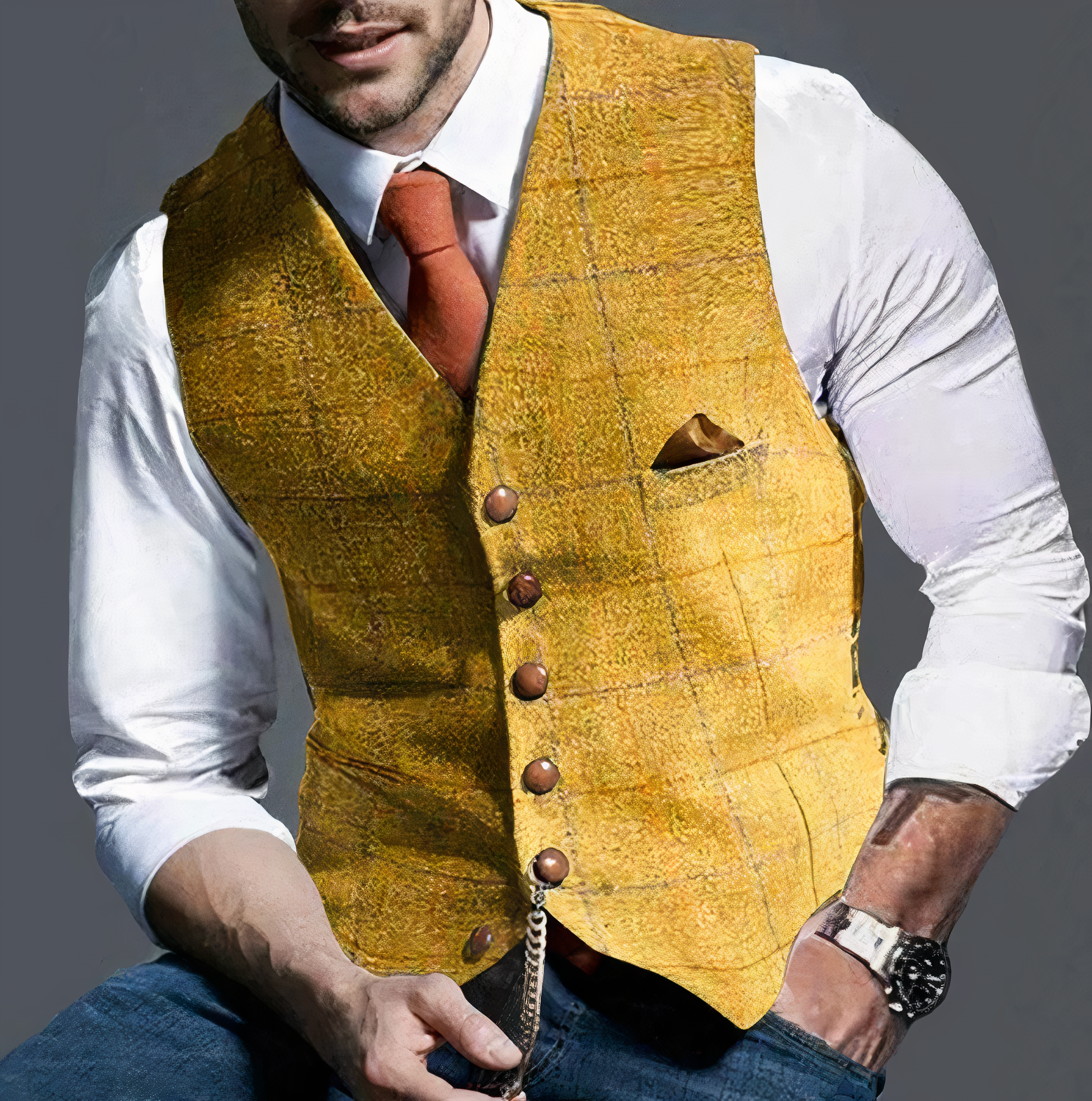 Nurozis | Elegant Gilet for Men