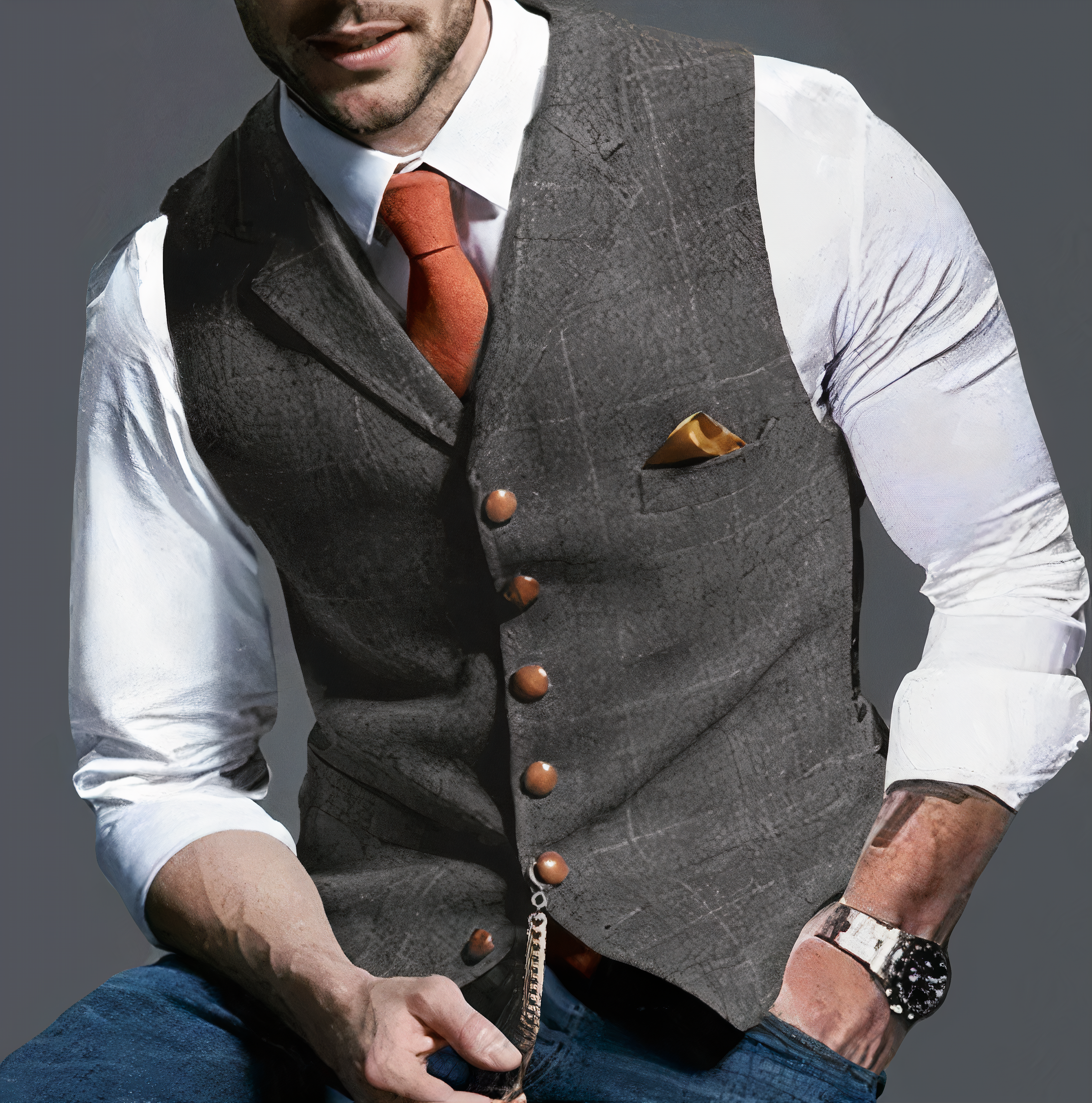 Nurozis | Elegant Gilet for Men