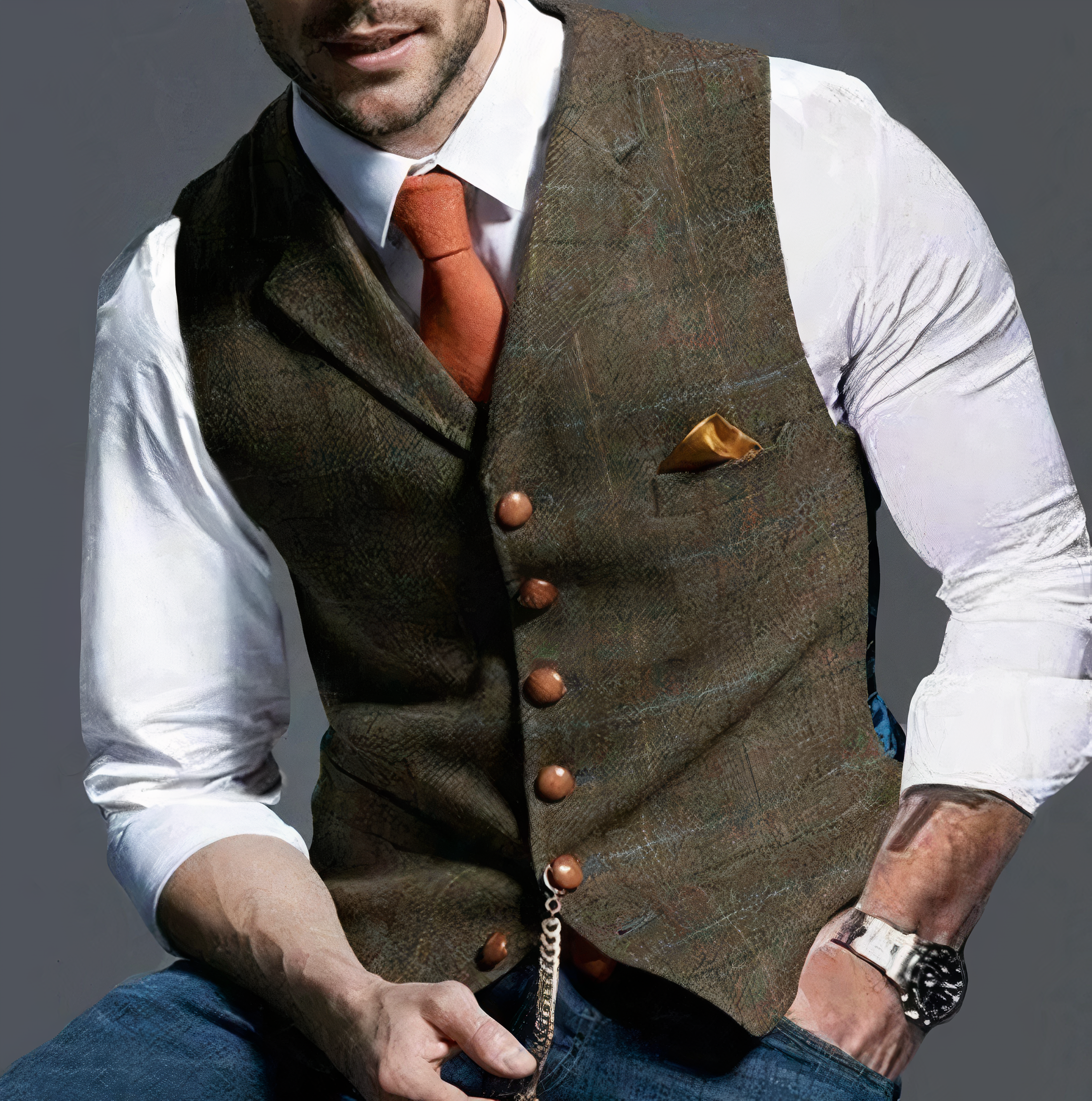Nurozis | Elegant Gilet for Men