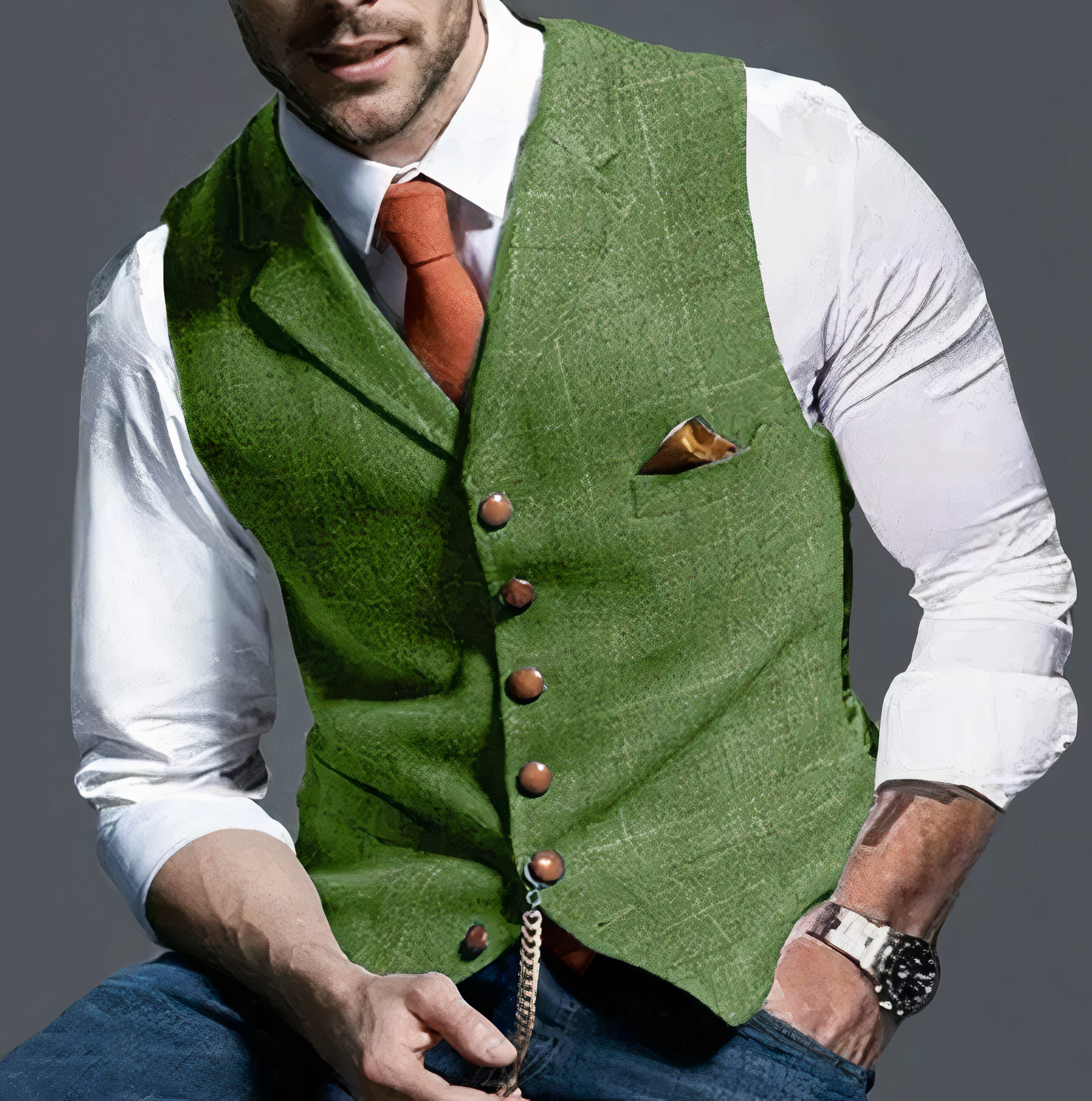 Nurozis | Elegant Gilet for Men