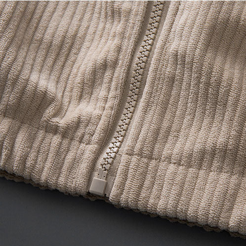 Nurozis | Corduroy Contrast Collar Jacket