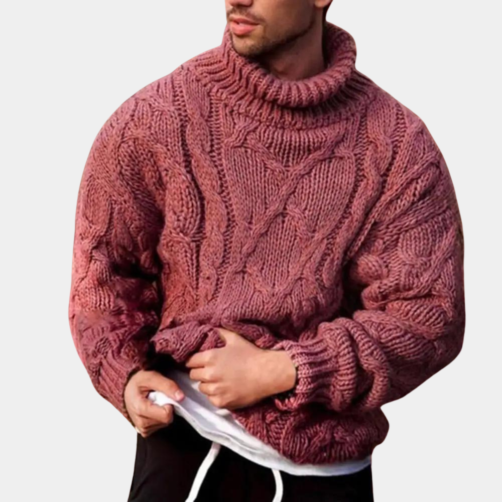 Men’s Chunky Turtleneck Sweater | Pullover