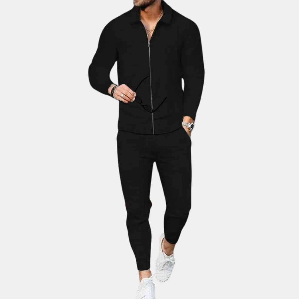 Men’s Full-Zip Tracksuit Set | Comfortable