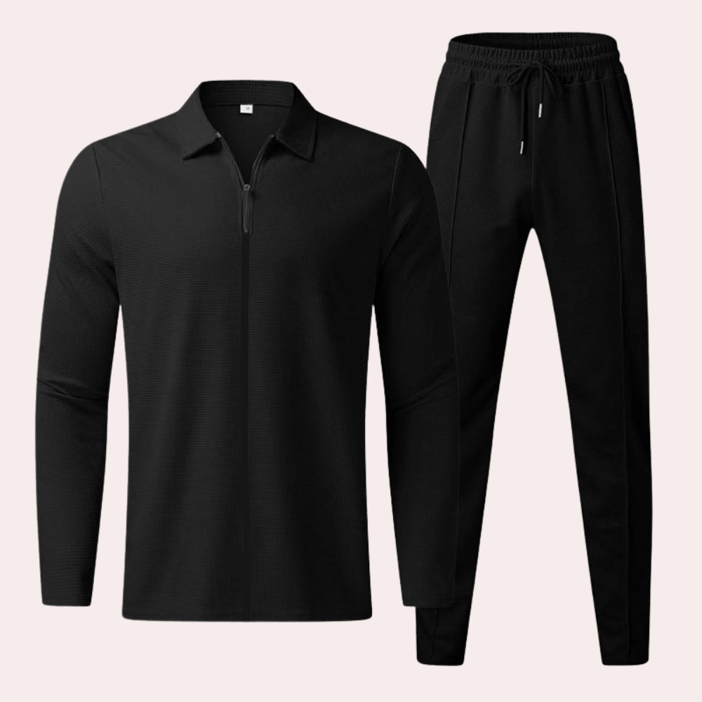 Men’s Full-Zip Tracksuit Set | Comfortable