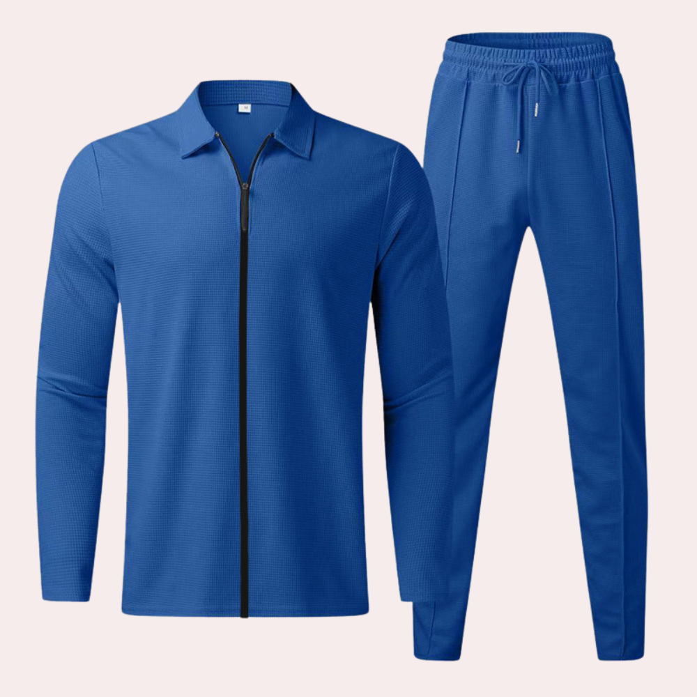 Men’s Full-Zip Tracksuit Set | Comfortable