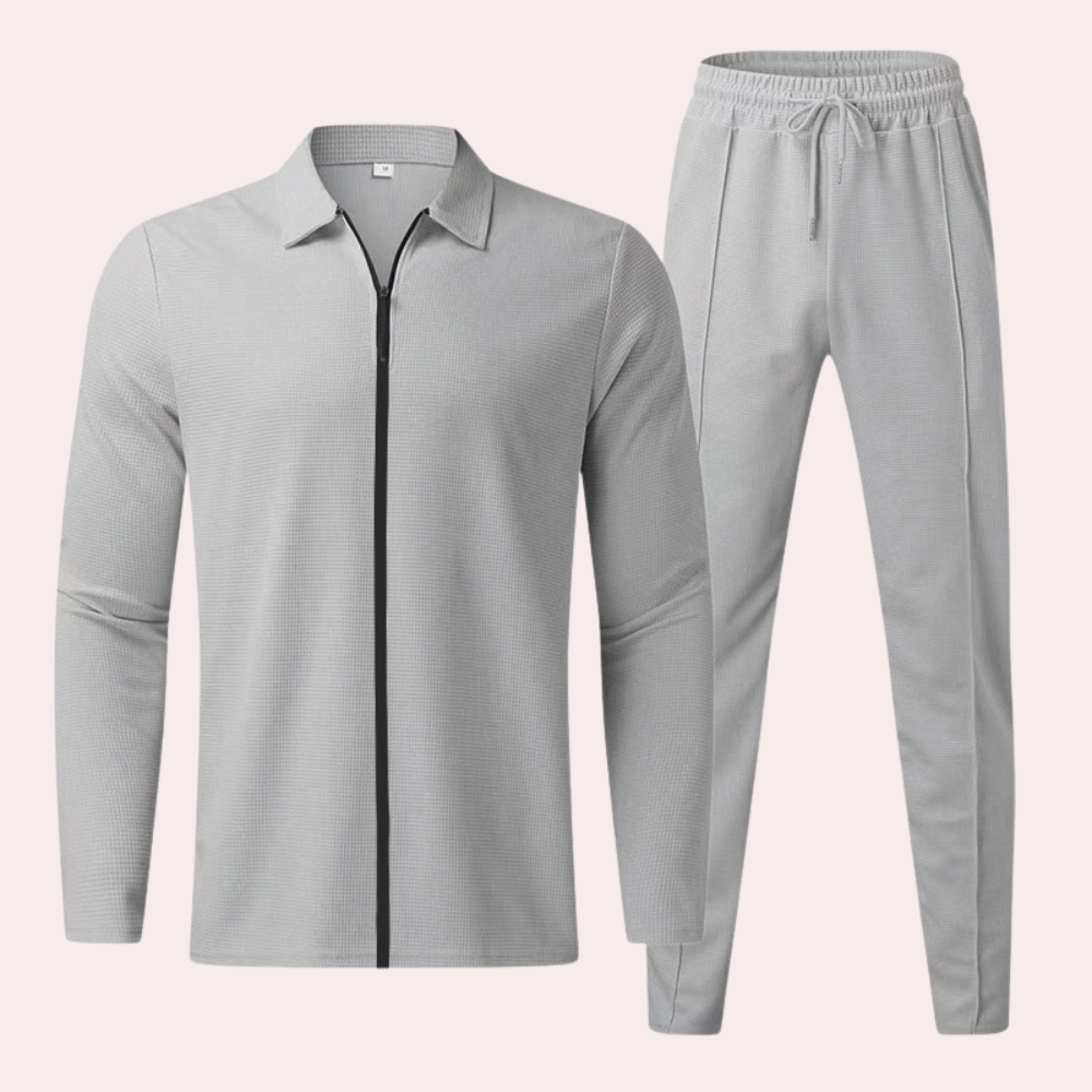 Men’s Full-Zip Tracksuit Set | Comfortable