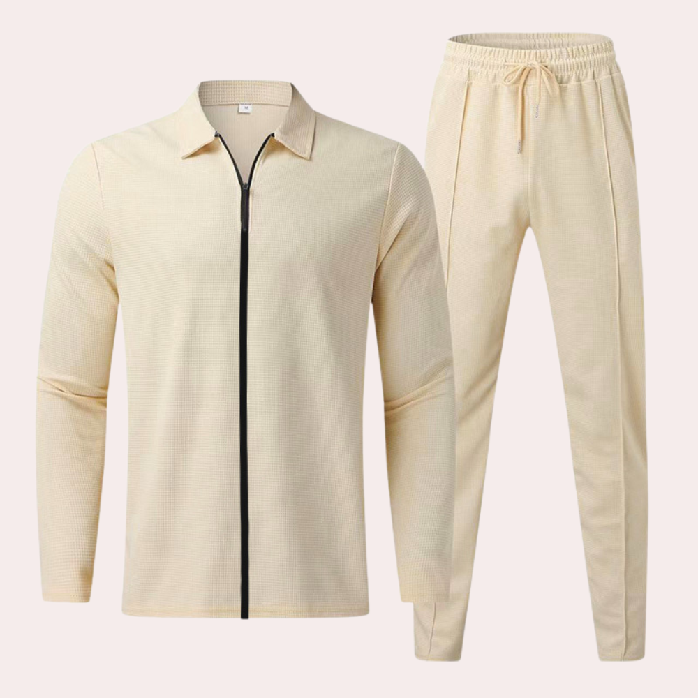 Men’s Full-Zip Tracksuit Set | Comfortable