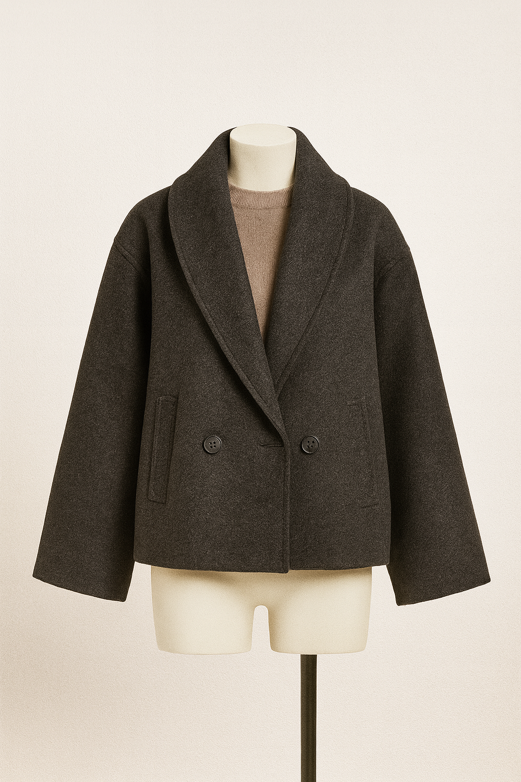 Nurozis | Refined Cocoon Coat