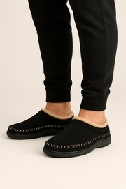 Men’s Winter Slip-On Slippers | Comfortable