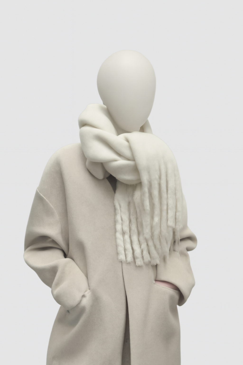 Women’s Soft Fringe Scarf | Minimalist