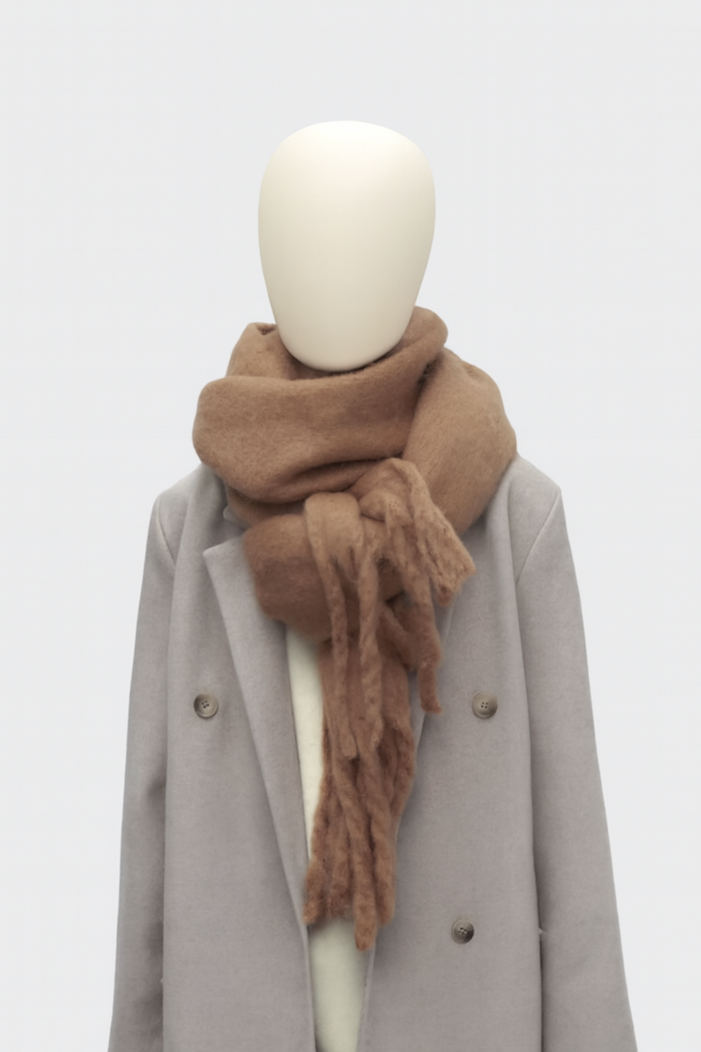 Women’s Soft Fringe Scarf | Minimalist
