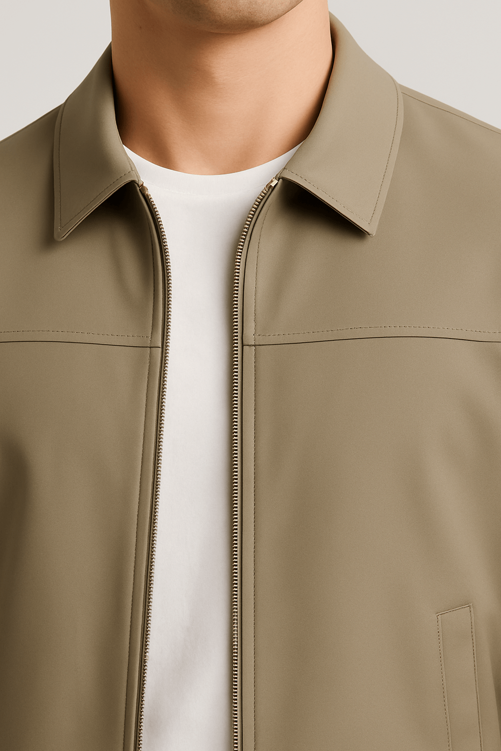 Classic Men’s Khaki Jacket