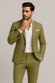 Nurozis | Elegant Linen Suit for Men