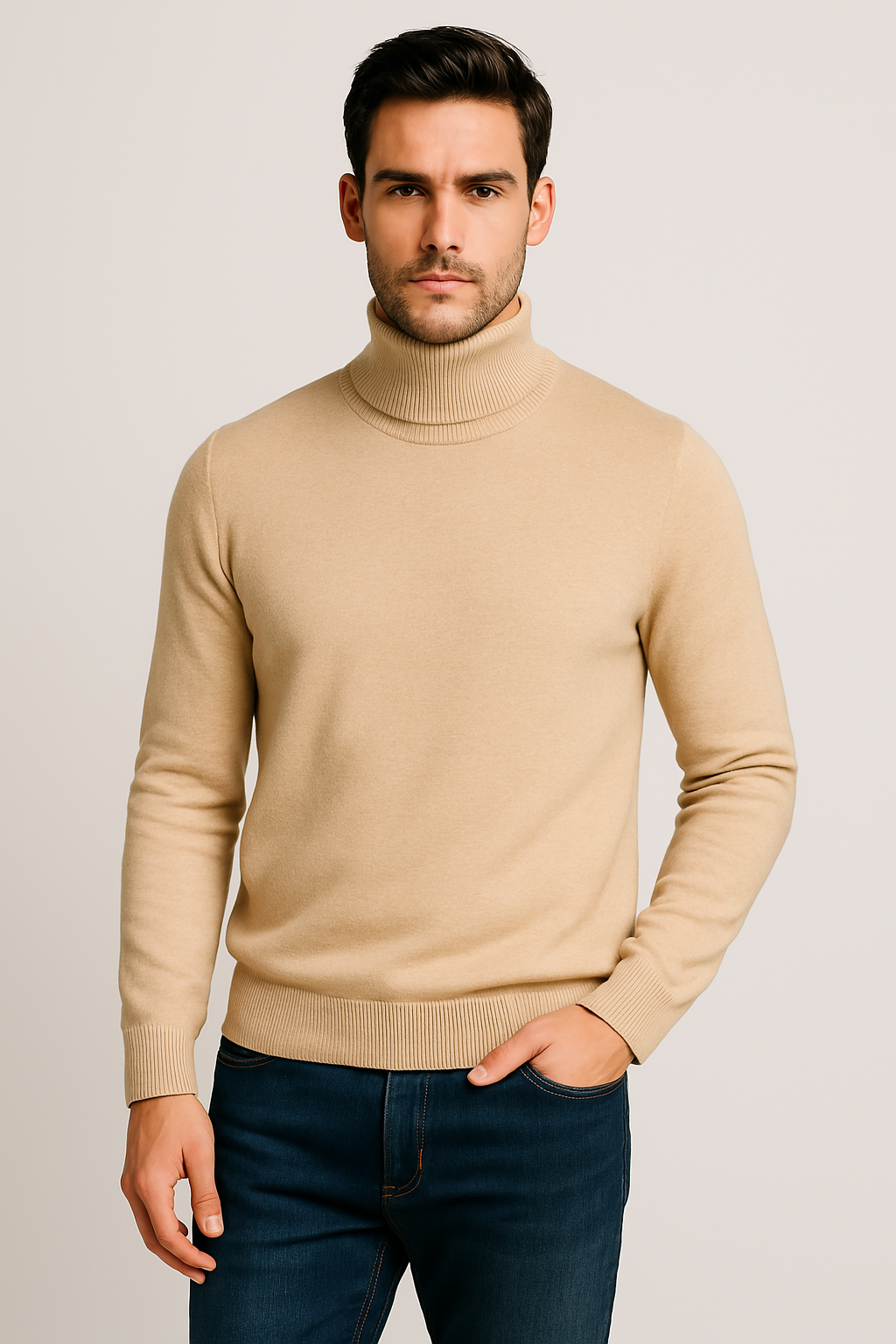 Nurozis | Refined Turtleneck Jumper