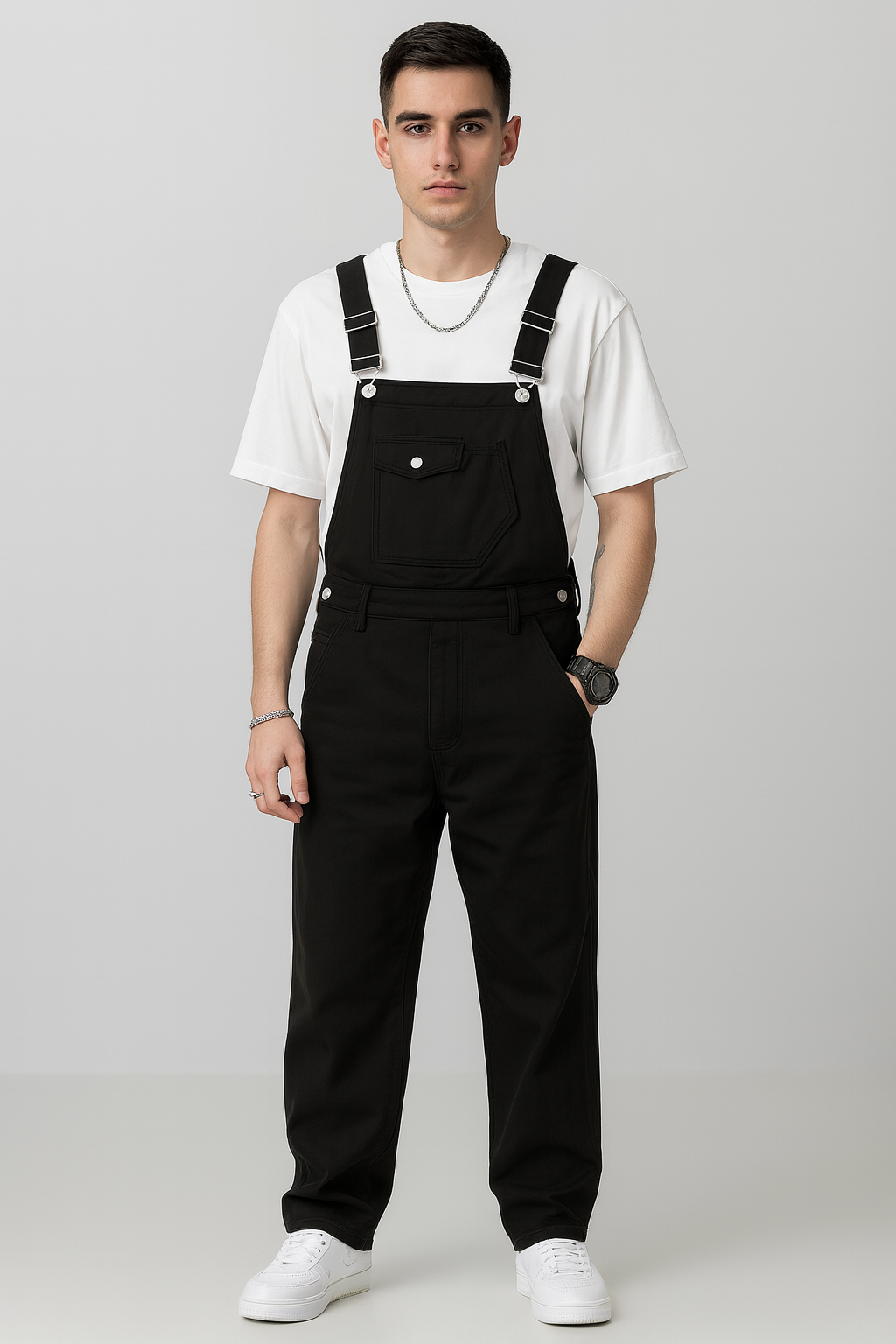 Nurozis | Men’s Relaxed Fit Dungarees
