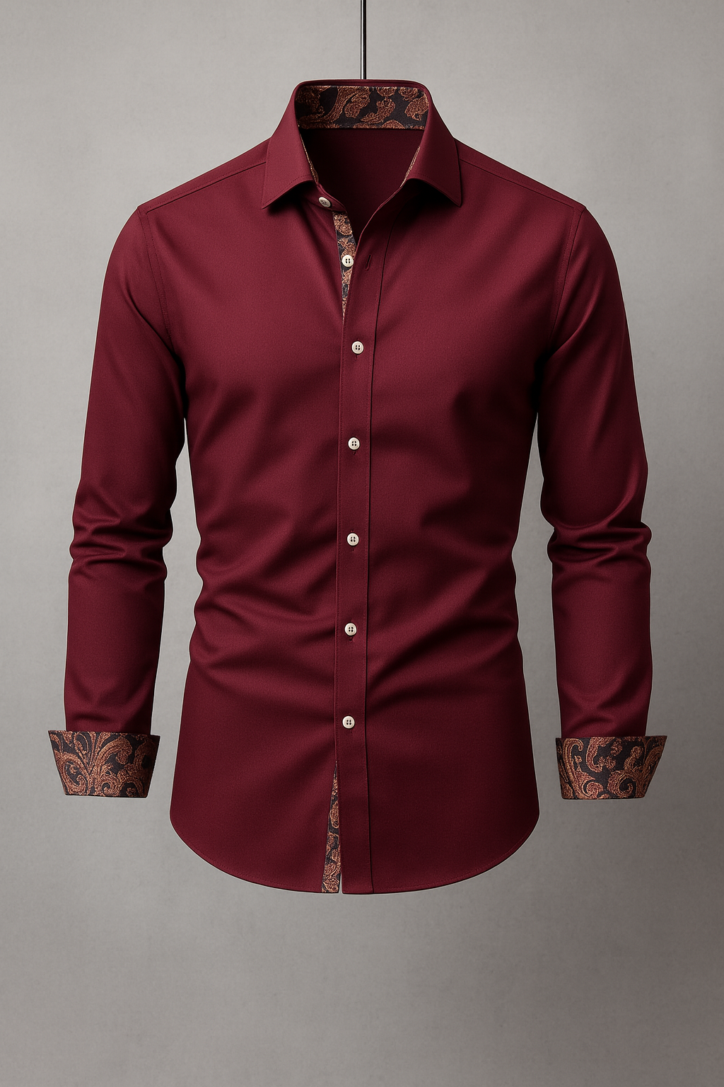 Nurozis | Refined Long Sleeve Men’s Shirt