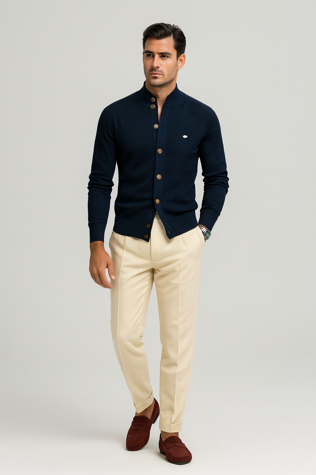 Nurozis | Men's Refined Cardigan