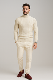 Nurozis | Knitted Turtleneck Sweater