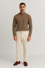 Nurozis | Ribbed Knit Pullover