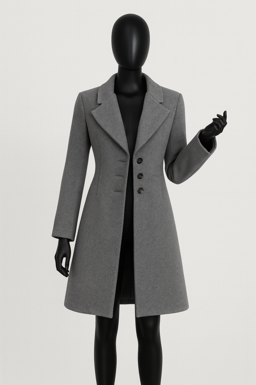 Nurozis | Women’s Elegant Long Wool Coat