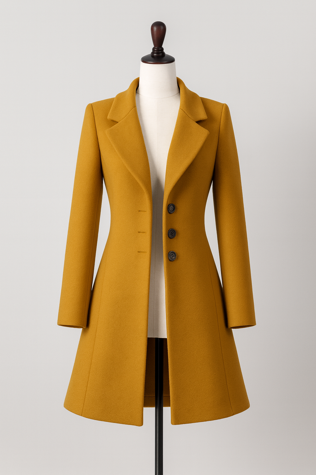 Nurozis | Women’s Elegant Long Wool Coat