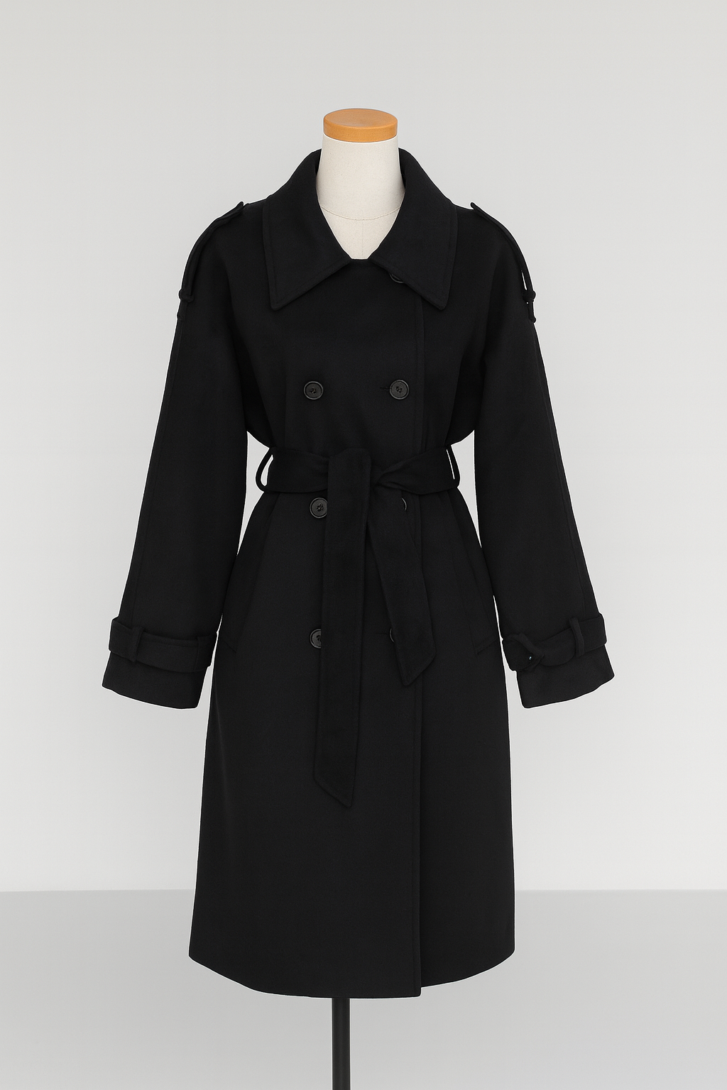 Nurozis Oversized Wool Blend Coat