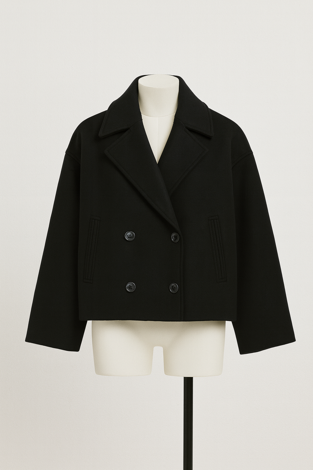 Nurozis | Double-Breasted Wool Jacket