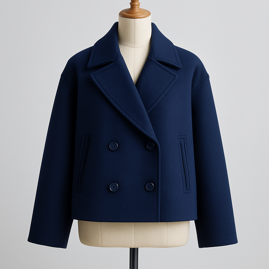 Nurozis | Double-Breasted Wool Jacket