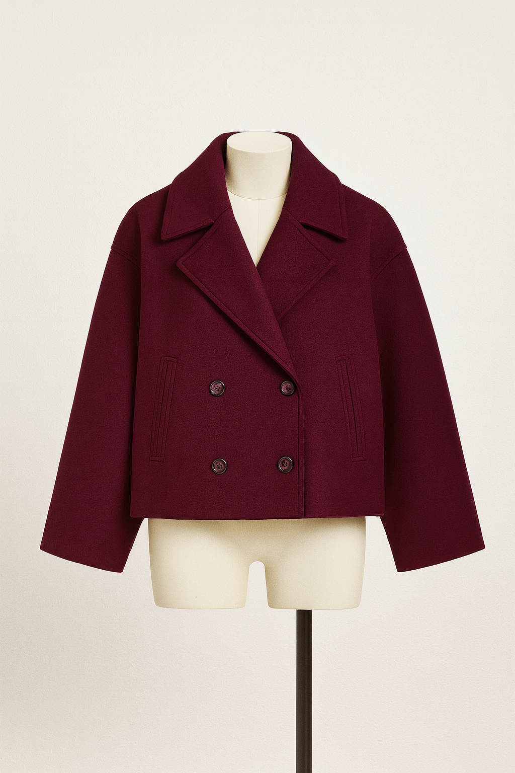 Nurozis | Double-Breasted Wool Jacket