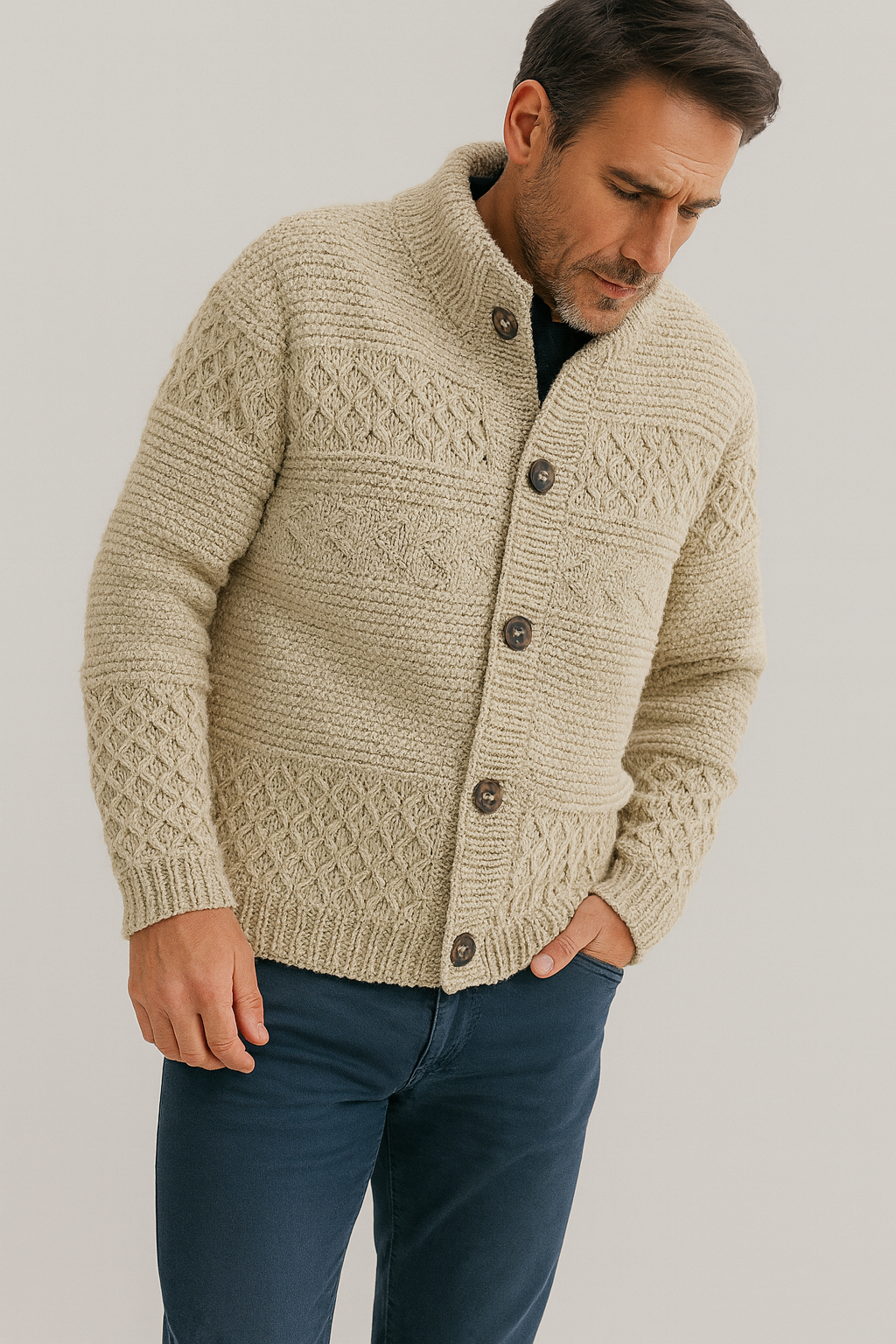 Nurozis | Chunky Knit Cardigan