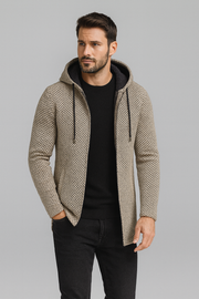 Nurozis | Ronnie Longline Hooded Cardigan