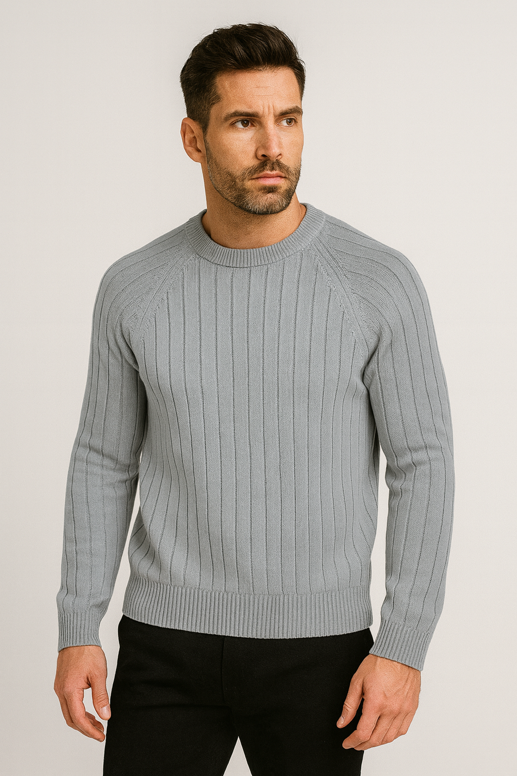 Nurozis | Wool Classic Crew Neck Jumper